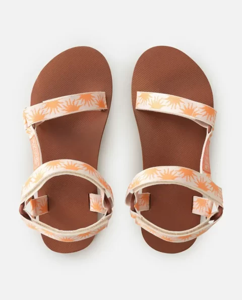 Women Rip Curl Sandals Searcher 2.0 Bloom Open Toe Sandals - Image 3