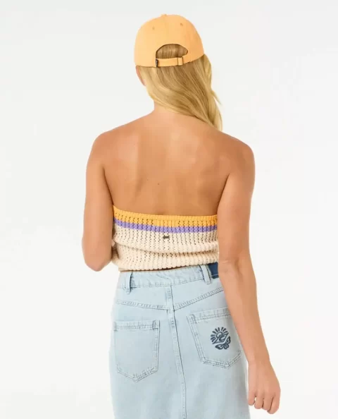 Women Rip Curl Shirts & Tops Cala Vadella Crochet Top - Image 3