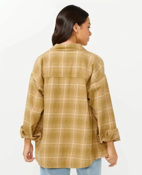 Women Rip Curl Shirts & Tops Desert Dreams Flannel - Image 2