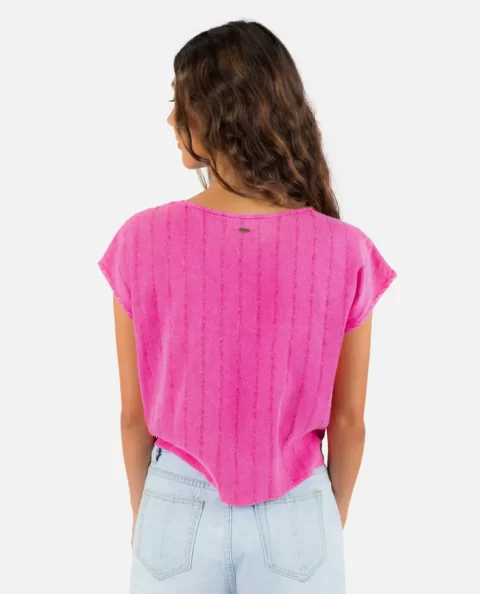Women Rip Curl Shirts & Tops Tiki Embroidered Top - Image 3