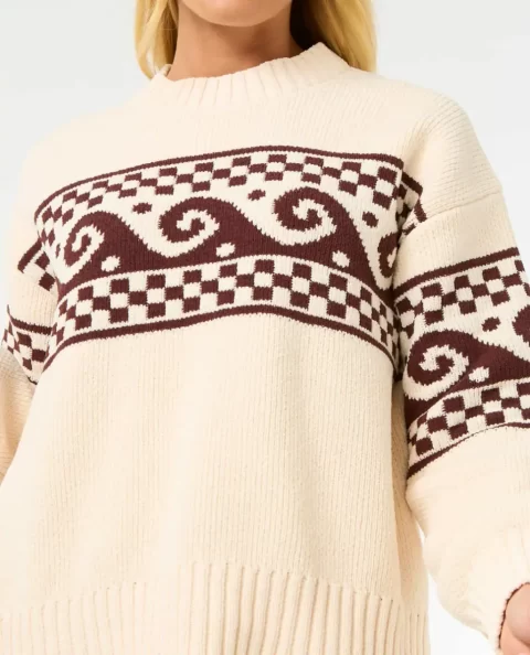 Women Rip Curl Soleil Knit Crew Sweaters - Image 5