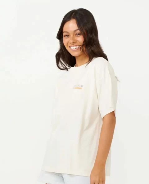 Women Rip Curl Tees & Tanks Hanalei Heritage Tee - Image 2