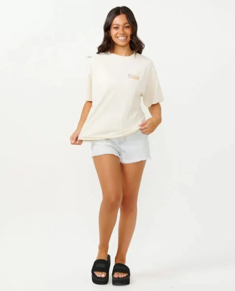 Women Rip Curl Tees & Tanks Hanalei Heritage Tee - Image 4