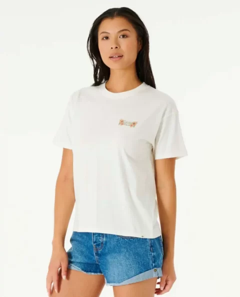 Women Rip Curl Tees & Tanks Hula Surfer Relaxed Tee - Image 2