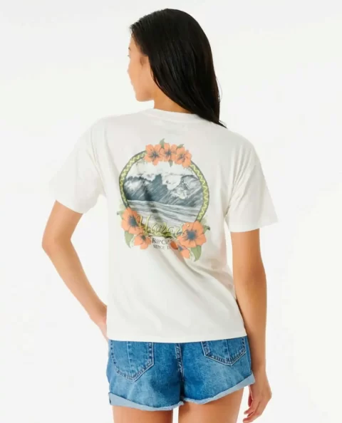 Women Rip Curl Tees & Tanks Hula Surfer Relaxed Tee - Image 3
