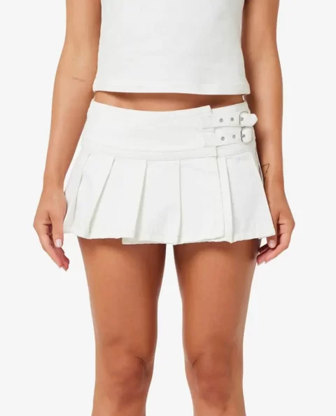 Women Rip Curl X Abrand 99 Pleated Skirt Skirts - Image 3