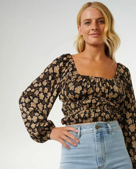Women Shirts & Tops Rip Curl Soleil Long Sleeve Top