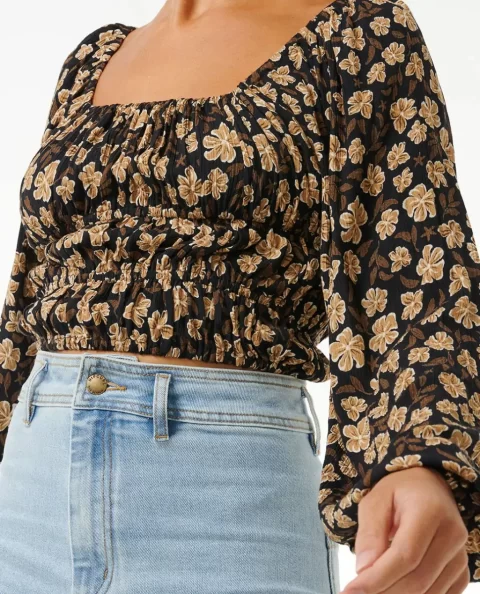 Women Shirts & Tops Rip Curl Soleil Long Sleeve Top - Image 5