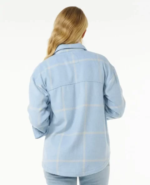 Women Shirts & Tops Rip Curl The Search Flannel Shirt - Image 3