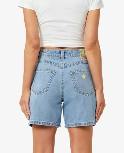 Women Shorts Rip Curl X Abrand Carrie Denim Short Ariane - Image 2