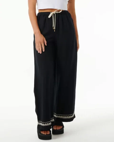Women Soleil Wide Leg Pant Rip Curl Pants