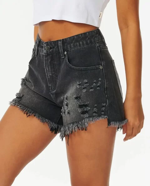 Women Sophie Denim Short Ii Rip Curl Shorts - Image 2