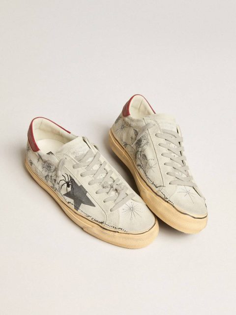 Women Super-Star Haus Of Dreamers Exclusive Women’s Super-Star In Ice Gray Crust Leather Golden Goose - Image 2