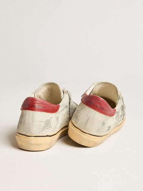Women Super-Star Haus Of Dreamers Exclusive Women’s Super-Star In Ice Gray Crust Leather Golden Goose - Image 4