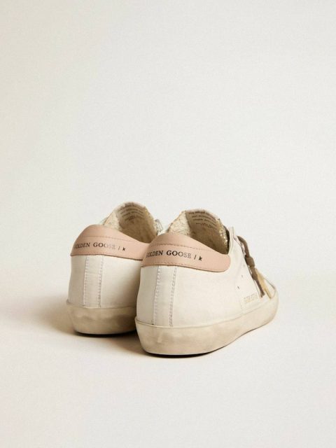 Women Super-Star White Golden Goose Women’s Bio-Based Super-Star With Platinum Glitter Tongue - Image 4