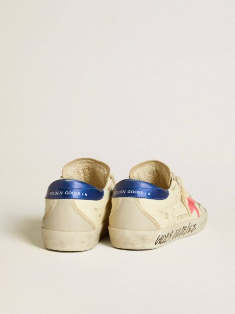 Women Super-Star Women’s Super-Star In Nappa With Suede Star And Metallic Leather Heel Tab Golden Goose - Image 4