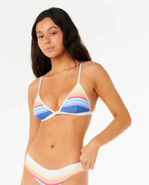 Women Surf Revival Tri Bikini Top Rip Curl Bikini Tops - Image 3