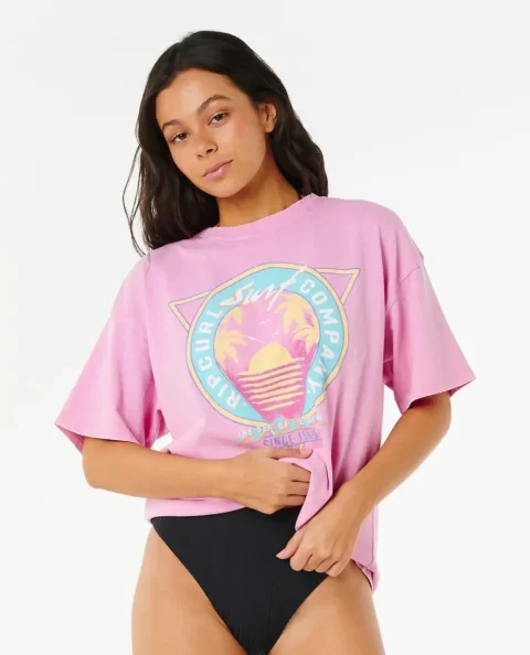 Women Tees & Tanks Rip Curl Es Vedra Heritage Tee