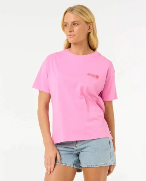 Women Tees & Tanks Rip Curl Ocean Tech Relaxed Tee - Image 2