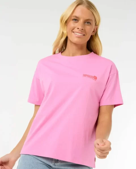 Women Tees & Tanks Rip Curl Ocean Tech Relaxed Tee
