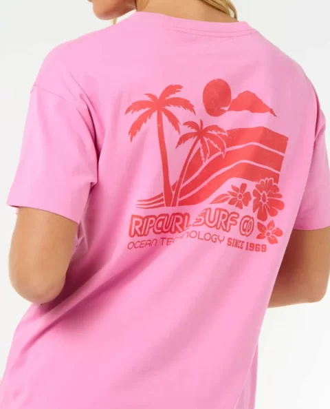 Women Tees & Tanks Rip Curl Ocean Tech Relaxed Tee - Image 5