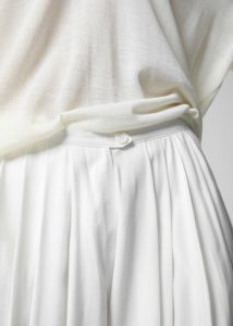 Women The Frankie Shop Bottoms Sloane Wide Leg Trousers - White White - Image 4