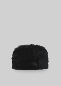 Women The Frankie Shop Headwear Black Umea Faux Fur Hat - Black - Image 2