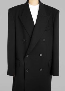 Women The Frankie Shop London Double Breasted Coat - Black Black Outerwear - Image 4