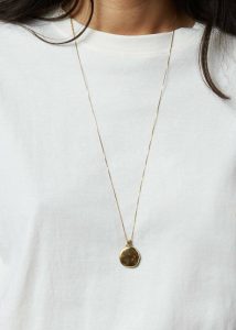 Women The Frankie Shop Tops Beige Lilou Simple Tee - Beige - Image 5