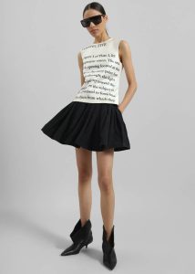 Women The Frankie Shop Tops White Jw Anderson Bias Cut Sleeveless Top - Ivory