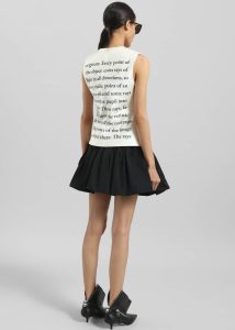 Women The Frankie Shop Tops White Jw Anderson Bias Cut Sleeveless Top - Ivory - Image 5