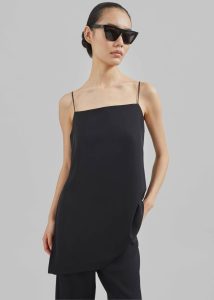 Women Tops Imre Tank Top - Black Black The Frankie Shop - Image 3