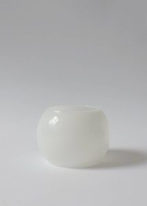 Women White Jewelry The Frankie Shop Arc Objects Exclamation Bangle - Opaque White - Image 2