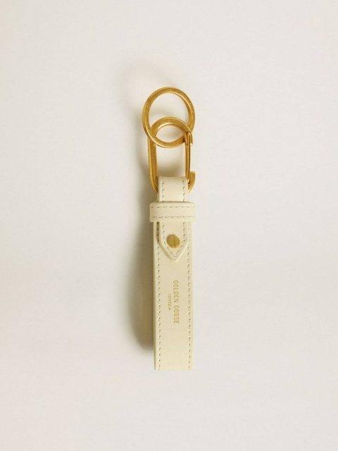 Women Worn White Golden Goose Bag Accessories Worn White Keyring