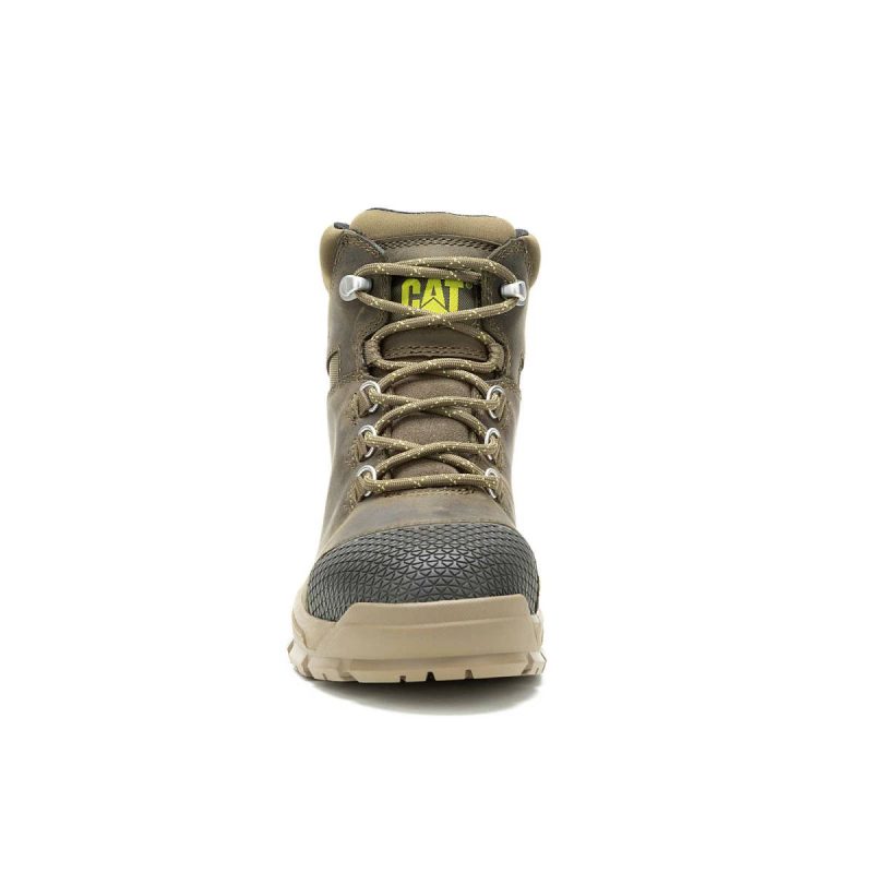 Women's Accomplice X Waterproof Steel Toe Work Boot Cat Boots Mermaid/Shelter Women - Image 3