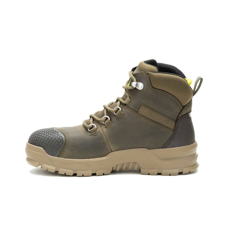Women's Accomplice X Waterproof Steel Toe Work Boot Cat Boots Mermaid/Shelter Women - Image 4