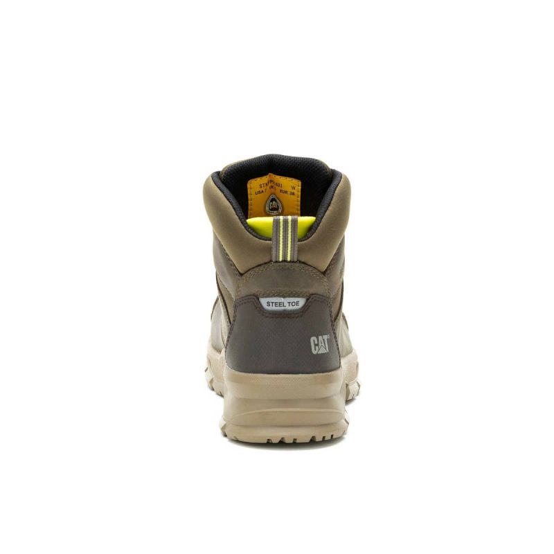 Women's Accomplice X Waterproof Steel Toe Work Boot Cat Boots Mermaid/Shelter Women - Image 5