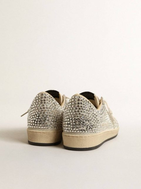 Women’s Ball Star Ltd With Swarovski Crystals And Gray Suede Star Golden Goose Women Ball Star - Image 5