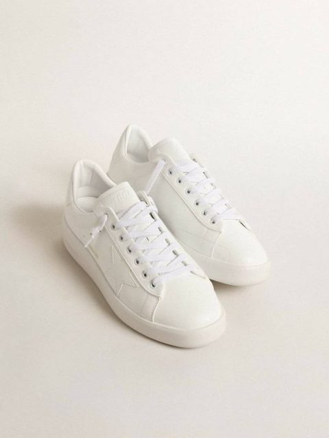 Women’s Bio-Based Purestar With White Star And Heel Tab Purestar Women Golden Goose - Image 2