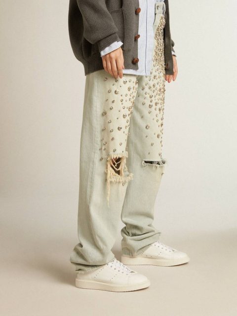 Women’s Bio-Based Starter With White Star And Heel Tab Golden Goose Starter Women - Image 3
