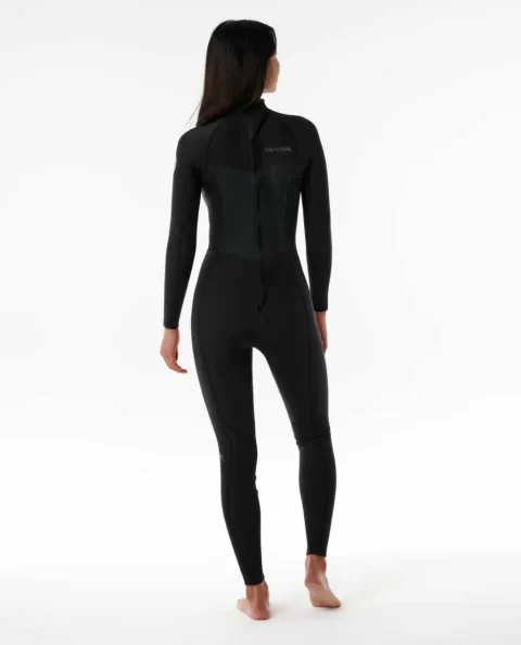 Womens Dawn Patrol 3/2 Back Zip Wetsuit Rip Curl Women Fullsuits - Image 3