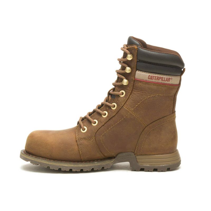 Women's Echo Waterproof Steel Toe Work Boot Pyramid Women Boots Cat - Image 4
