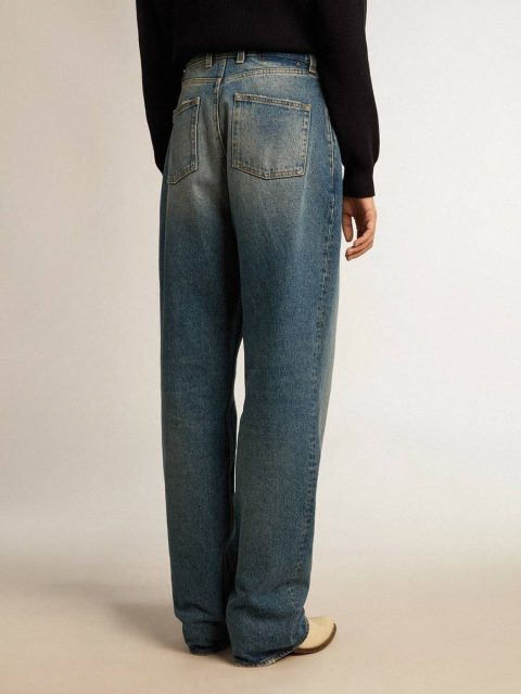 Women's Jeans With Medium Wash Women Blue Golden Goose Jeans & Pants - Image 4