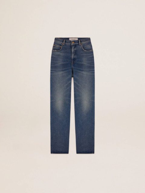 Women's Jeans With Medium Wash Women Blue Golden Goose Jeans & Pants