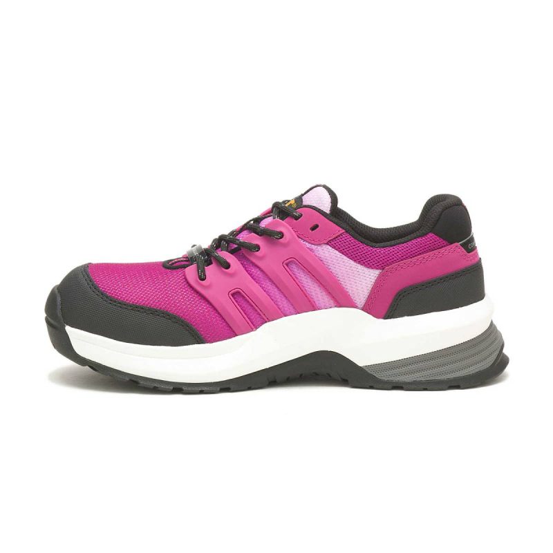 Women's Streamline 2.0 Composite Toe Work Shoe Festival Fuchsia Cat Women Shoes - Image 3
