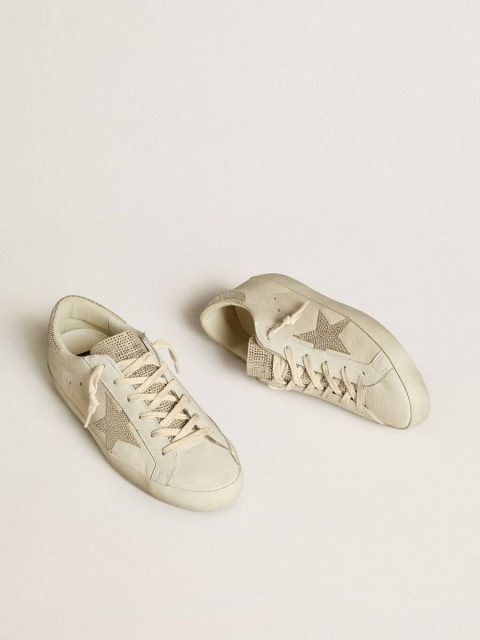 Women’s Super-Star In Nappa Leather With Swarovski Crystal Star And Heel Tab Super-Star Golden Goose Women - Image 2