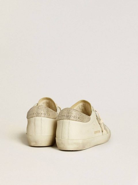 Women’s Super-Star In Nappa Leather With Swarovski Crystal Star And Heel Tab Super-Star Golden Goose Women - Image 5