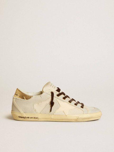 Women's Super-Star Ltd In Canvas With Tpu Star And Leather Heel Tab Golden Goose Women Super-Star