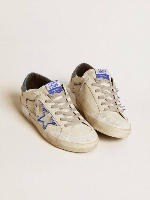 Women’s Super-Star Ltd In Nappa With Embroidered Star And Leather Heel Tab Golden Goose Super-Star Women - Image 2