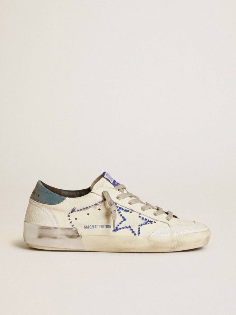 Women’s Super-Star Ltd In Nappa With Embroidered Star And Leather Heel Tab Golden Goose Super-Star Women